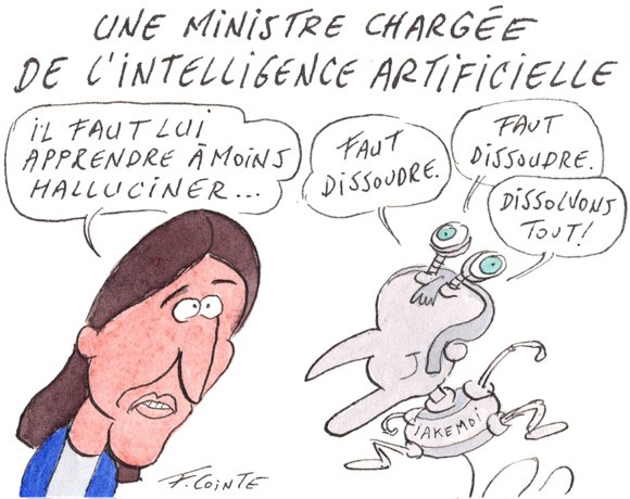 Dessin: IA : l’année 2025 s’annonce difficile